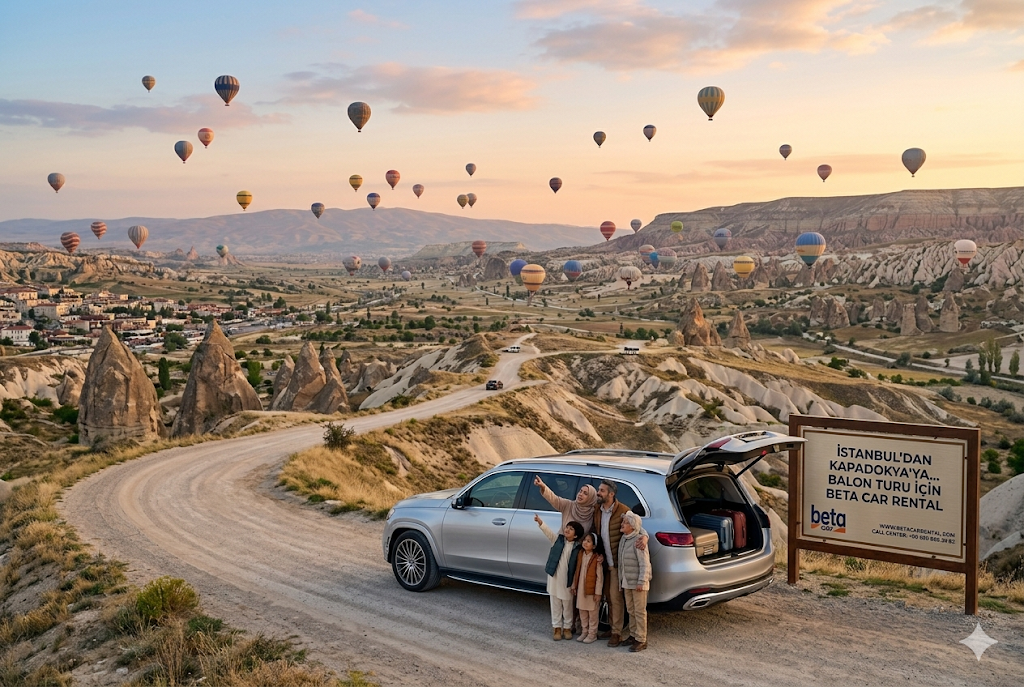 ISTANBUL DAN KAPADOKYA YA RUYA GIBI BIR YOLCULUK BETA CAR RENTAL ARAC KIRALAMA ILE BALON TURU