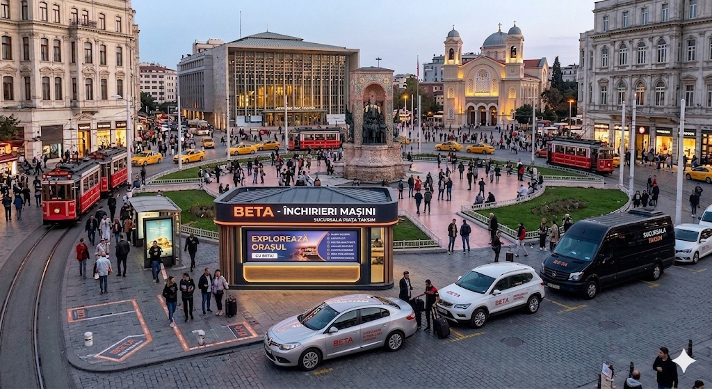 INCHIRIERI AUTO TAKSIM ISTANBUL: INCHIRIAZA MASINI IEFTINE SI DE LUX LA BETA CAR RENTAL BEYOGLU