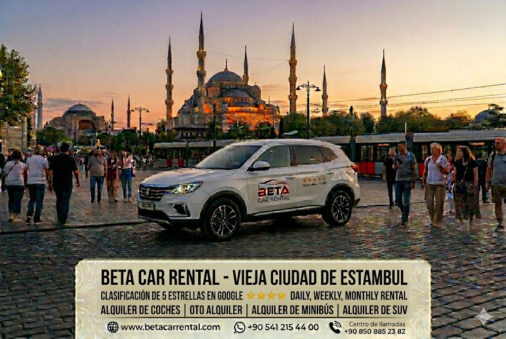 ALQUILER DE COCHES DIARIO SEMANAL Y MENSUAL EN ESTAMBUL CON BETA CAR RENTAL