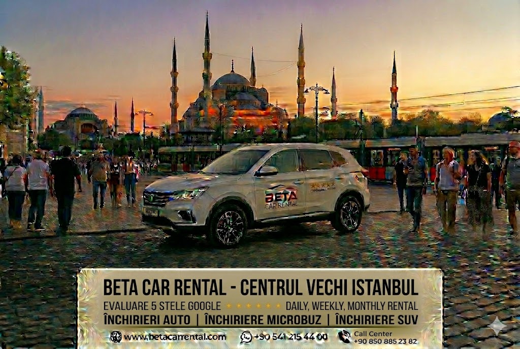 DNEVNI SEDMICNI I MJESECNI NAJAM AUTOMOBILA U ISTANBULU SA BETA CAR RENTAL